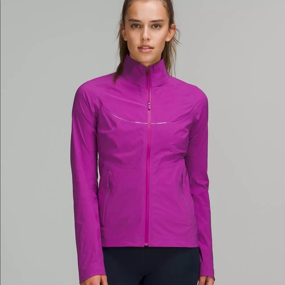 Lululemon Fast and Free Windbreaker- Vivid plum - Picture 1 of 4
